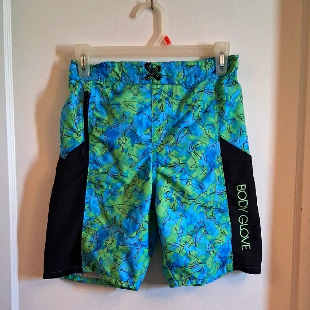 Boys Shark Swim Trunks